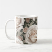 Vintage Rosen Kaffeetasse (Links)