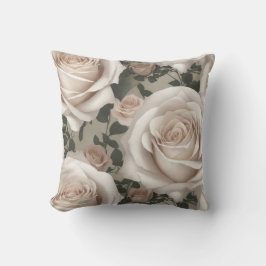 Vintage Rosen Kissen