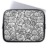 Vintage Rosen Laptopschutzhülle (Vorderseite)