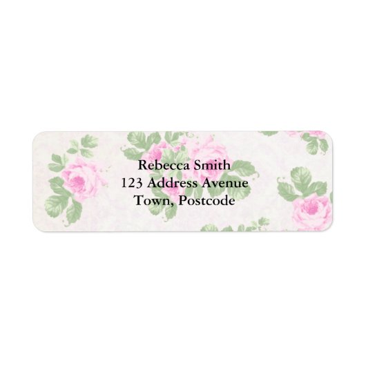 Vintage Rosen mit Blumenzauber (Vorne)