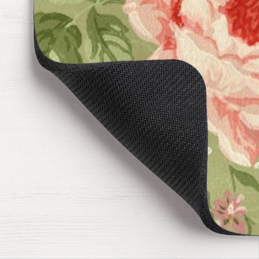 Vintage Rosen Mousepad (Ecke)