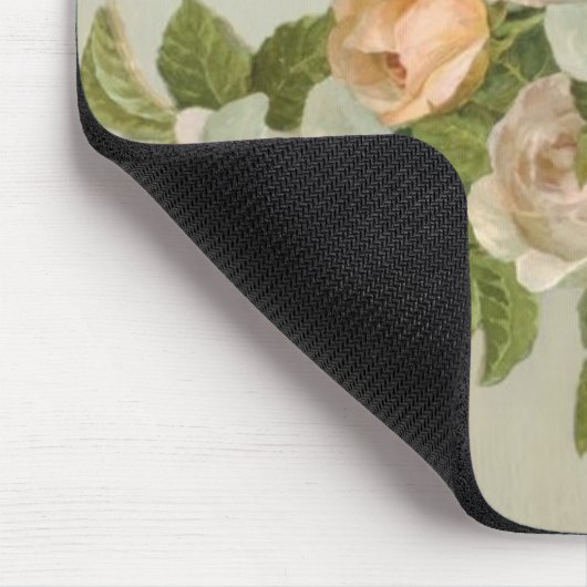 Vintage Rosen Mousepad (Ecke)