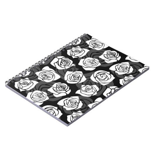 Vintage Rosen Notizblock (Linke Seite)