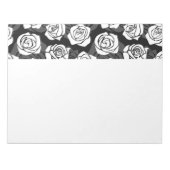 Vintage Rosen Notizblock (Vorderseite)