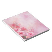 Vintage Rosen Notizblock (angewinkelt)