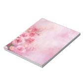 Vintage Rosen Notizblock (Rotiert)