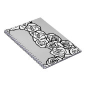 Vintage Rosen Notizblock (Rechte Seite)