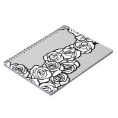 Vintage Rosen Notizblock (Linke Seite)