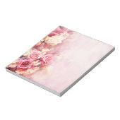 Vintage Rosen Notizblock (Rotiert)