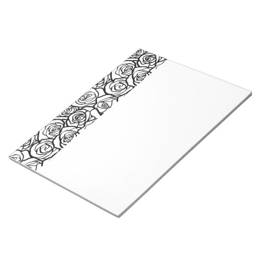 Vintage Rosen Notizblock (angewinkelt)