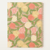 Vintage-Rosen-Planer mit malerischem Design Planer (Rückseite)