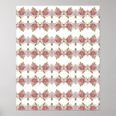 Vintage Rosen Poster (Vorne)