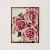 Vintage Rosen Puzzle (Vertikal)
