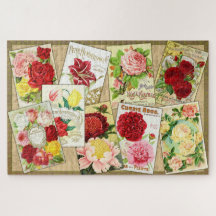 Vintage-Rosen-Puzzle