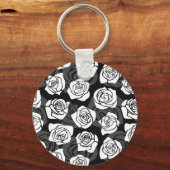 Vintage Rosen Schlüsselanhänger (Vorderseite)