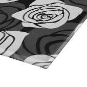 Vintage Rosen Schneidebrett (Ecke)