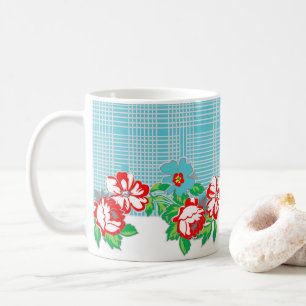Vintage-Rosen-Tasse Kaffeetasse