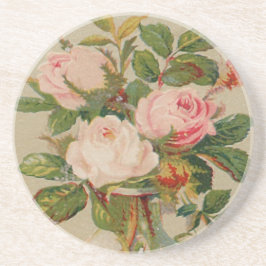 Vintage Rosen Untersetzer