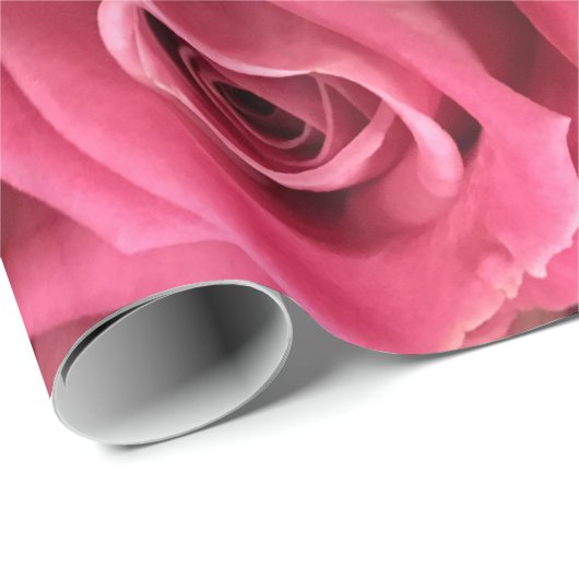 Vintage Rosenblume Geschenkpapier (Rolleneckpunkt)