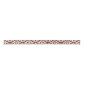 Vintage-Rosenblüte Satinband (Vorderseite)