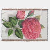 Vintage Rosendarstellung Decke (Vorderseite)
