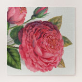 Vintage Rosendarstellung Puzzle (Horizontal)