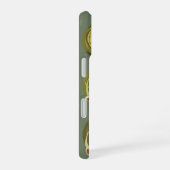 Vintage-Rosenkohl-Muster iPhone 16 Hülle (Rechte Seite)