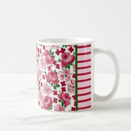 Vintage Rosenstätte Tasse