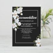 Vintage Rosenunterbringung Einladung (Stehend Vorderseite)