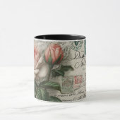 vintage roses and postcard tasse (Zentrum)