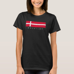 Vintage Roskilde Dänemark Urlaub  Dänemark Liebhab T-Shirt