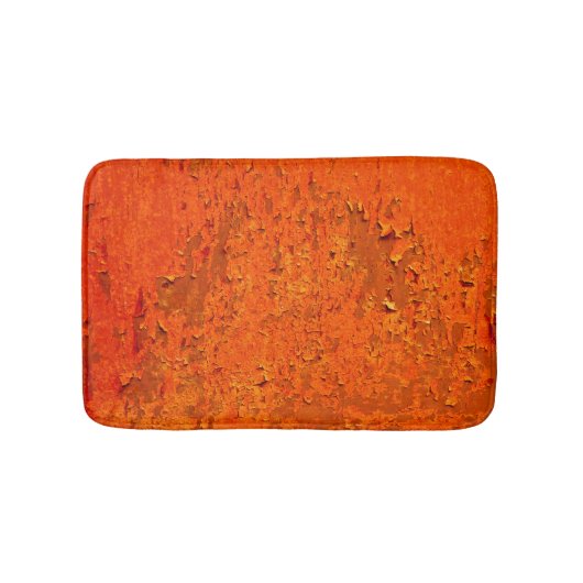 Vintage Rost: Alte texturierte Oberfläche Badematte (Vorderseite)