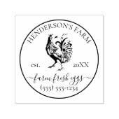 Vintage Roster-Aufzuchtkarton Permastempel (Design)