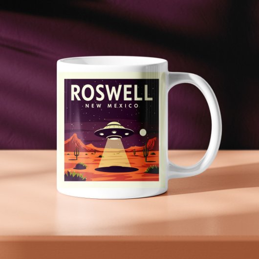 Vintage Roswell New Mexico Kaffeetasse