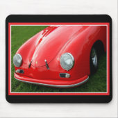 Vintage Rot Mousepad (Vorne)