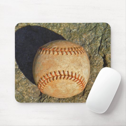 Vintage Rot-Naht Mousepad (Mit Mouse)