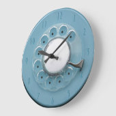 Vintage Rotary Dial Novelty Wall Clock Große Wanduhr (Winkel)