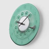 Vintage Rotary Dial Novelty Wall Clock Große Wanduhr (Winkel)
