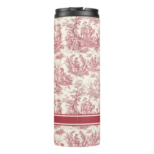 Vintage rote Joule Thermosbecher (Rückseite)