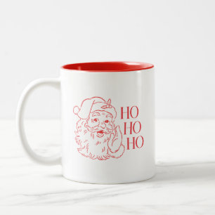 Vintage Rote Linie Kunst, Dichtung und Musik Zweifarbige Tasse