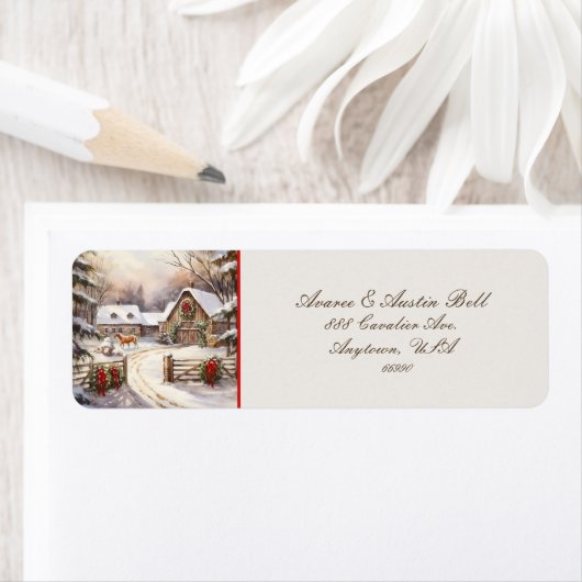 Vintage rote LKW- und Hof-Pferdekränze (Insitu)