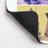 Vintage Rote Reithood Mousepad (Ecke)