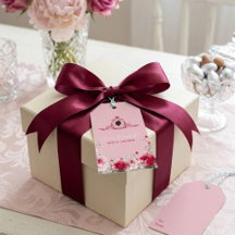 Vintage Rote Rose Florals Bridgerton Brautparty