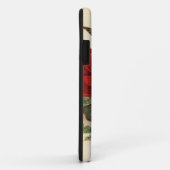 Vintage, rote Rose iPhone 5 Barely There Case (Hinten/Rechts)