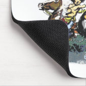 Vintage rote Ryder Geschenke Mousepad (Ecke)