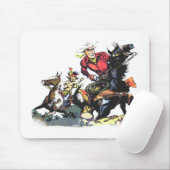 Vintage rote Ryder Geschenke Mousepad (Mit Mouse)