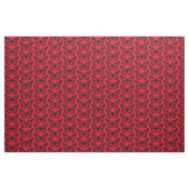 Vintage Rote Schmetterling Natur als angesprochen Stoff (Fat Quarter (45,7 x 55,9 cm))