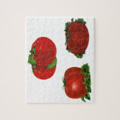 Vintage rote Tomaten Nahrungsmittel, Obst, Gemüse Puzzle (Vertikal)