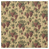 Vintage rote Trauben im Weinbaumuster Stoff (Muster)