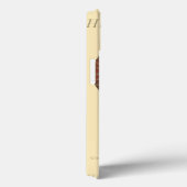 Vintage rote Tritonshorn-Muschel Case-Mate iPhone Hülle (Rückseite / Rechts)